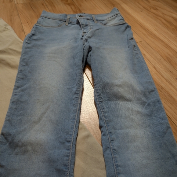 Girls Size 14 Bundle Gap High Stretch Jeggings & Cat & Jack Khaki Chinos - Picture 2 of 10